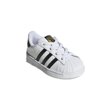 Load image into Gallery viewer, adidas Superstar Shoes White/Black Kids FU7717