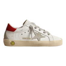 Load image into Gallery viewer, Golden Goose Super-Star Leather Upper and Heel Suede Star KIDS GJF00102.F004338.10218