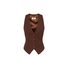Load image into Gallery viewer, Cotton gabardine waistcoat