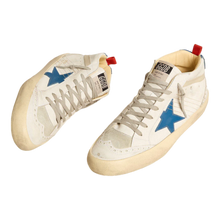 Load image into Gallery viewer, Golden Goose Mid Star Bio based Upper Suede Toe Leather Star and Wave GMF00122.F004765.82374