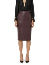 Load image into Gallery viewer, Pencil skirt with jewel clasps