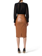 Load image into Gallery viewer, Pencil skirt with jewel clasps