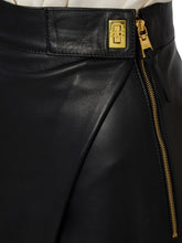 Load image into Gallery viewer, Nappa leather miniskirt