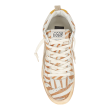 Load image into Gallery viewer, Golden Goose MID Star Devore Zebra Horsy Upper Suede Beige/Honey Women GWF00122.F003236.15376