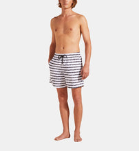 Load image into Gallery viewer, Men Swim Trunks Micro Ronde des Tortues Rayée
