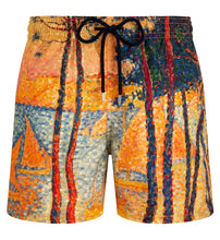 Load image into Gallery viewer, Men 360 Swim Trunks Voile et Pins
