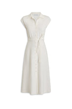Load image into Gallery viewer, H4263001-CREPE-KNIT-SHIRT-DRESS-CREAM-SCANLANTHEODORE-0_1729569140