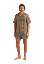 Load image into Gallery viewer, Linen Bowling Shirt Carapaces