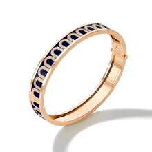 Load image into Gallery viewer, L'Arc de DAVIDOR Bangle MM, 18k Rose Gold with Lacquered Ceramic and Arcade Diamonds - DAVIDOR