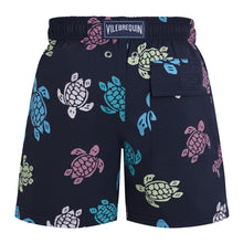 Load image into Gallery viewer, Stretch Swim Trunks Tortues Multicolores