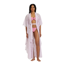 Load image into Gallery viewer, Guipure Kimono Flowers Lace