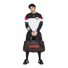 Load image into Gallery viewer, adidas x Willy Chavarria Leather Gym Bag Black Unisex KY2807