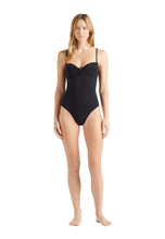 Load image into Gallery viewer, Bandeau One-piece Swimsuit Solid
