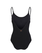 Load image into Gallery viewer, One-piece Swimsuit Jacquard Chevron