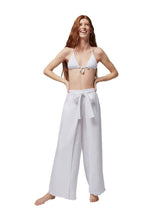 Load image into Gallery viewer, White Linen Pants- Vilebrequin x Angelo Tarlazzi