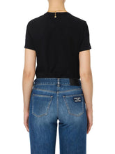 Load image into Gallery viewer, Jersey T-shirt with jewel accessory