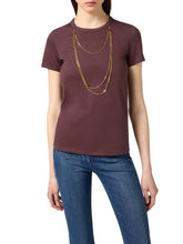 Load image into Gallery viewer, Jersey T-shirt with jewel accessory