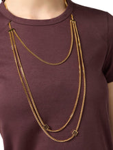 Load image into Gallery viewer, Jersey T-shirt with jewel accessory