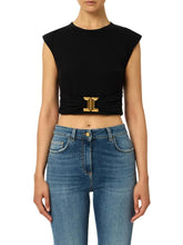 Load image into Gallery viewer, Cotton jersey T-shirt with jewel logo