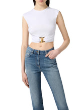 Load image into Gallery viewer, Cotton jersey T-shirt with jewel logo