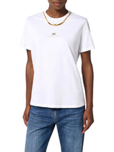 Load image into Gallery viewer, Cotton jersey T-shirt with necklace