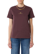 Load image into Gallery viewer, Cotton jersey T-shirt with necklace