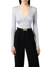 Load image into Gallery viewer, Viscose top with logo details