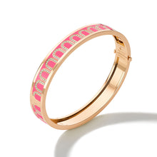 Load image into Gallery viewer, L'Arc de DAVIDOR Bangle MM, 18k Rose Gold with Lacquered Ceramic and Arcade Diamonds - DAVIDOR