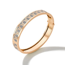 Load image into Gallery viewer, L'Arc de DAVIDOR Bangle MM, 18k Rose Gold with Lacquered Ceramic and Arcade Diamonds - DAVIDOR