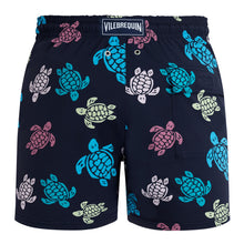 Load image into Gallery viewer, Stretch Swim Trunks Tortues Multicolores