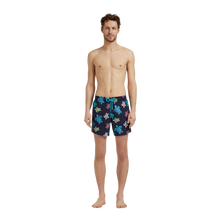 Load image into Gallery viewer, Stretch Swim Trunks Tortues Multicolores