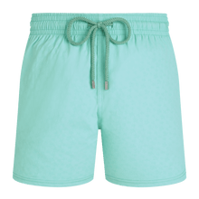 Load image into Gallery viewer, Stretch Short Swim Trunks Turtles Jacquard