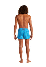 Load image into Gallery viewer, Men Short Swim Trunks Micro Ronde Des Tortues Rainbow
