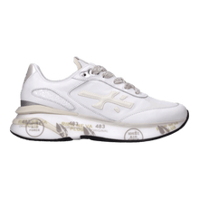 Load image into Gallery viewer, Premiata Women White Moe Run D 6989