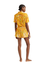 Load image into Gallery viewer, Terry Shorts Palm Leaves