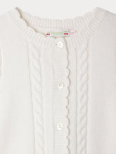 Load image into Gallery viewer, Jobolene sleeveless cardigan with cherry