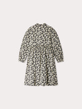 Load image into Gallery viewer, Juliane smocked and embroidered dress in Liberty fabric in organic cotton