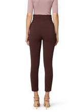 Load image into Gallery viewer, Crêpe trousers with zip details