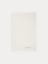 Load image into Gallery viewer, Blanket with Openwork Pattern for Baby milk white