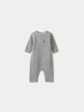 Load image into Gallery viewer, Babies' playsuit Heathered gray