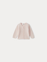 Load image into Gallery viewer, Cashmere Cardigan for Baby pale pink