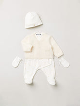 Load image into Gallery viewer, Cashmere Baby cardigan milk white