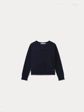 Load image into Gallery viewer, Cashmere cardigan Navy blue