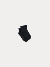 Load image into Gallery viewer, Girls' Lace Socks navy