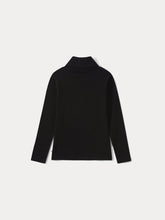 Load image into Gallery viewer, Thin turtleneck sweater black