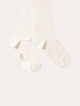 Load image into Gallery viewer, Girls' milk-white microfiber tights