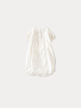 Load image into Gallery viewer, Baby Dobby Voile Romper milk white