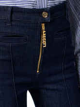 Load image into Gallery viewer, Jeans with jewel zip