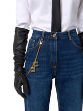 Load image into Gallery viewer, Jeans with jewel chain