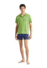 Load image into Gallery viewer, Linen Jersey Polo Solid